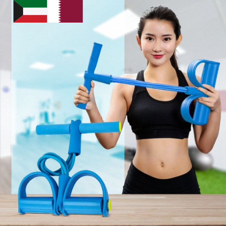 شريط مطاطي للساق للتدريب (أزرق)