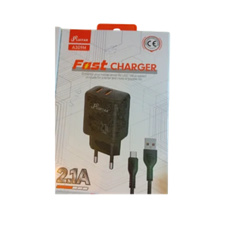 شارجور PLUSTAR A309M  جودة جيدة جدا  TYPE C