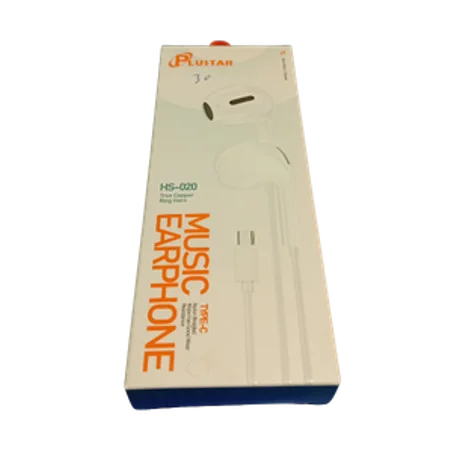 سماعات PLUSTAR TYPE C جودة ممتازة TYPE C