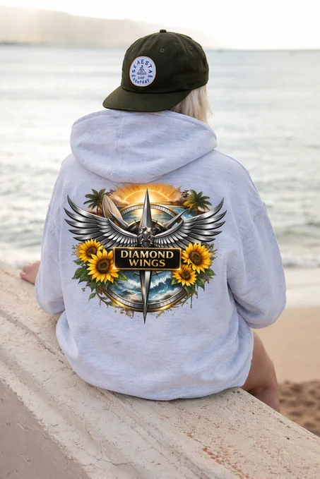 summer surf hoodie