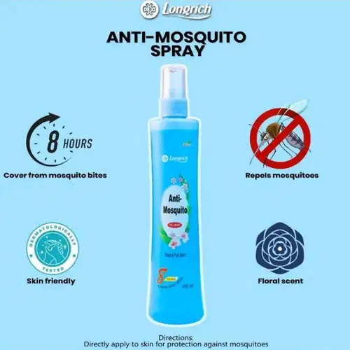 SPRAY ANTI-MOUSTIQUES LONGRICH