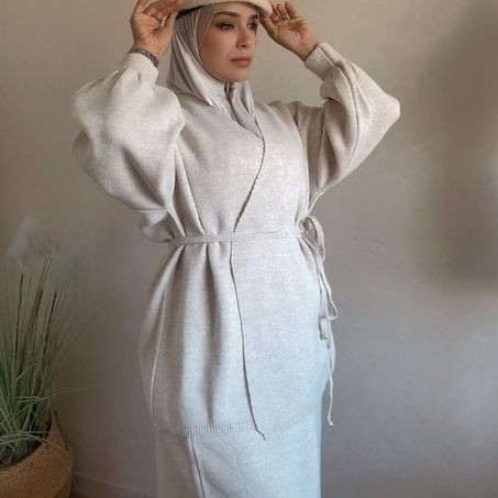 ensemble jupe et cardigan