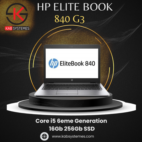 الحاسوب الأكثر مبيعا HP ELITE BOOK 840 G3 16 Ram الجيل السادس