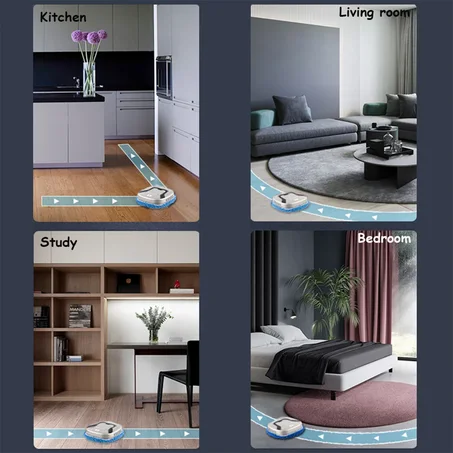 روبوت كنس ذكي للمنزل، آلة ممسحة ذكية متعددة الوظائف