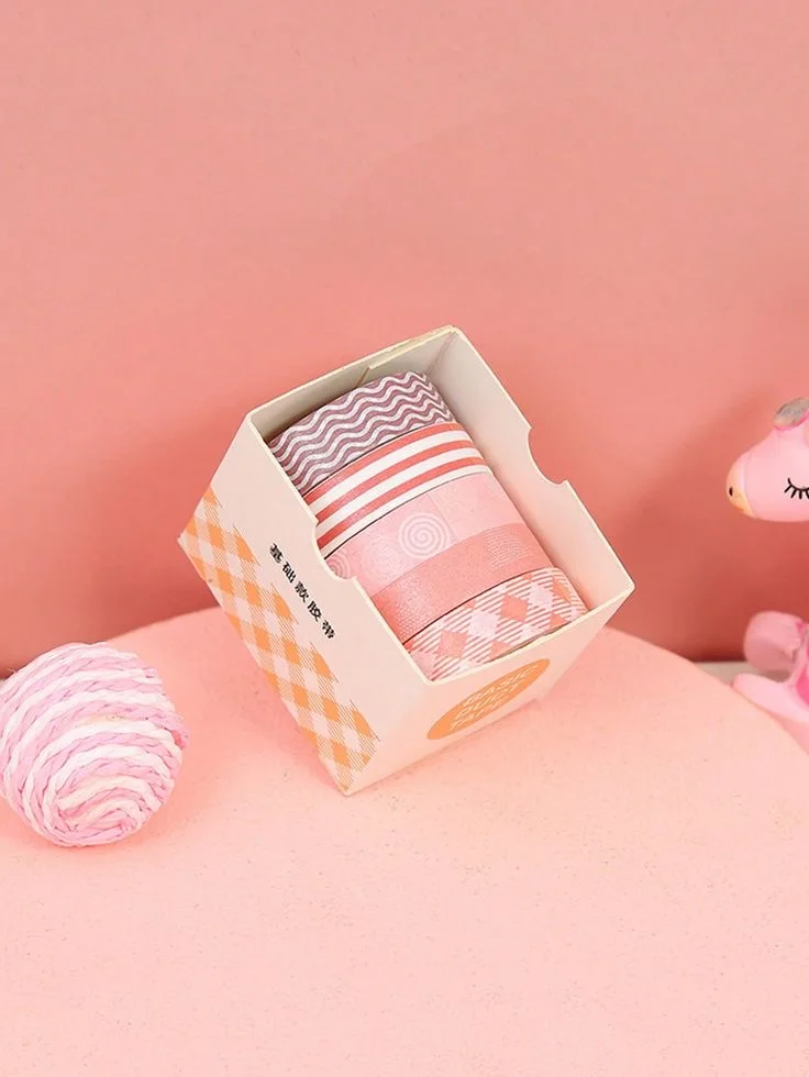 washi tape💛🧡💜💙💚  شريط بنترس الاصق🌸💕💕💕