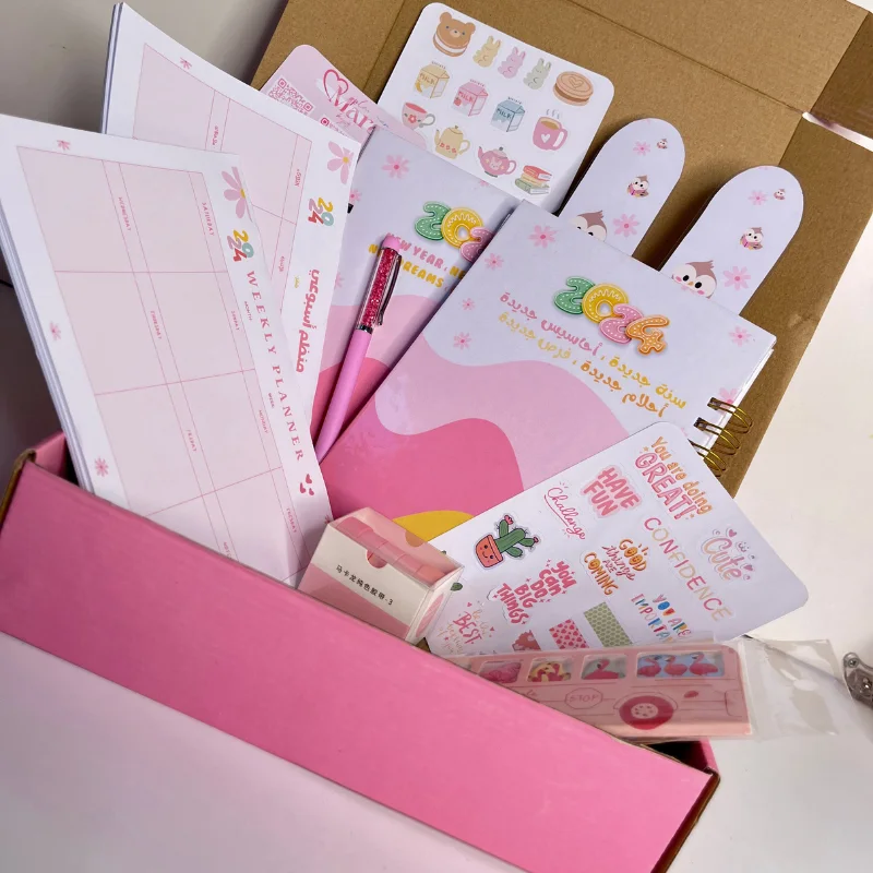 مجموعة 2024 الوردية 💕🧸🌸