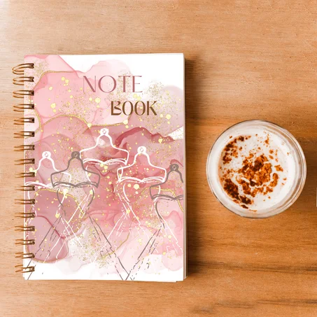 🌸🌸notebook👗🦩👗 pink
