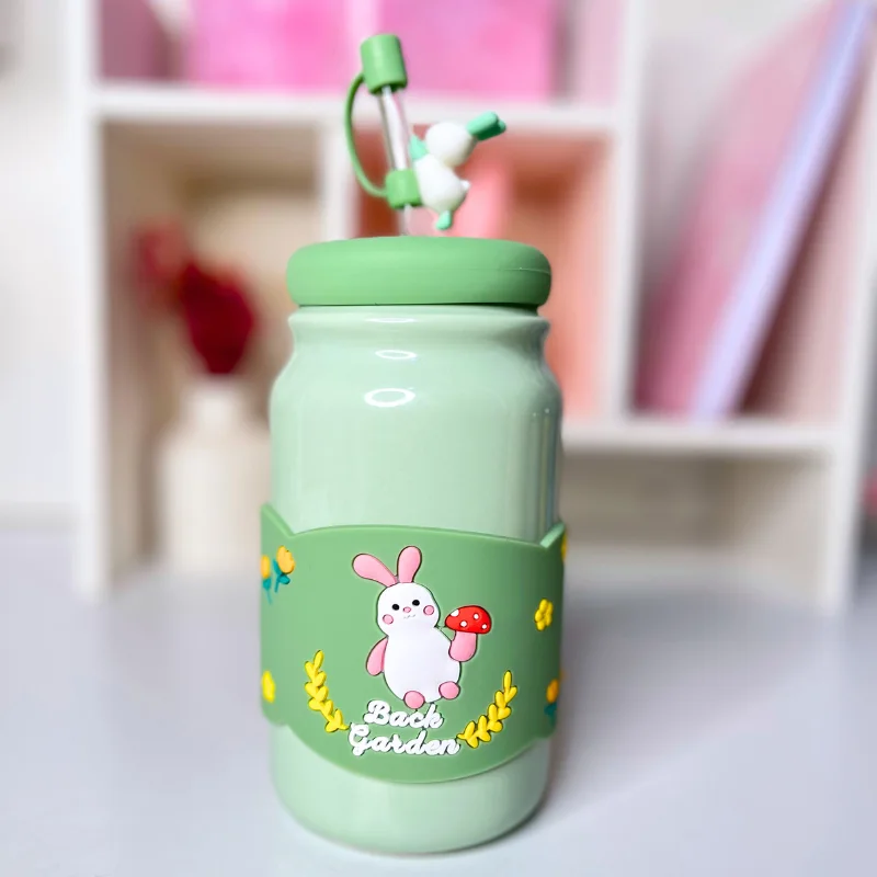 كوب ارنب كيوت بحجم  الكبير🌸💕💖🧸