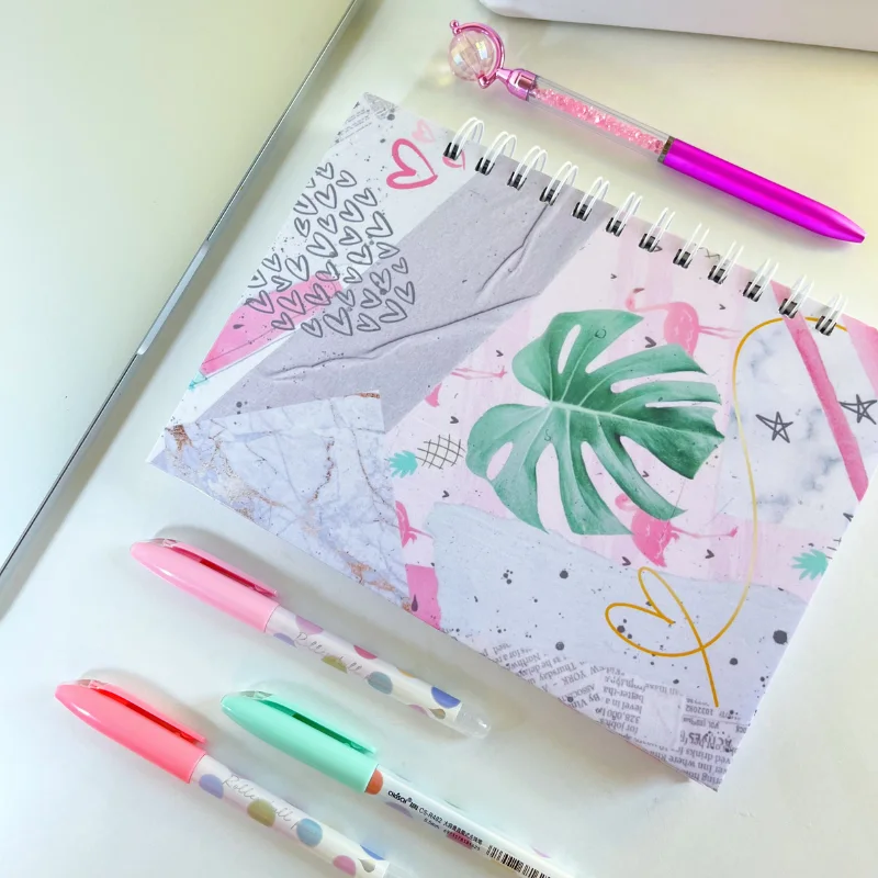 notebook flamingo🤍✨✨🌸