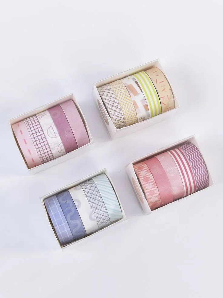 washi tape💛🧡💜💙💚  شريط بنترس الاصق🌸💕💕💕