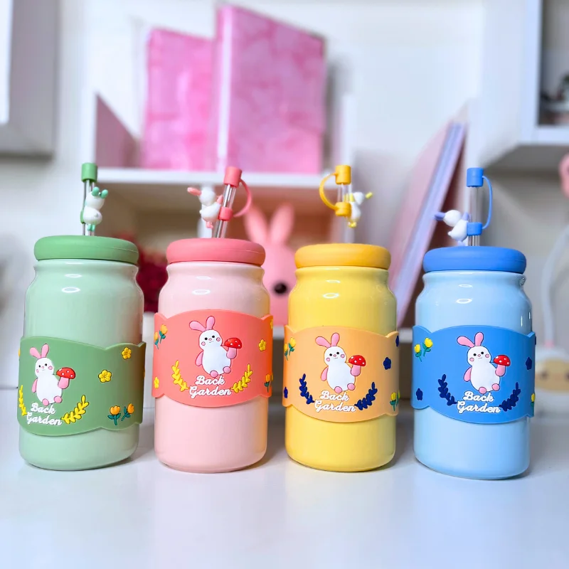 كوب ارنب كيوت بحجم  الكبير🌸💕💖🧸