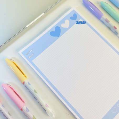 ورق ملاحطات و التلخيصات باللون الازرق السماوي 💙💙💙