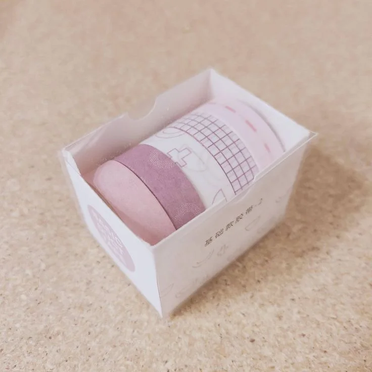 washi tape💛🧡💜💙💚  شريط بنترس الاصق🌸💕💕💕