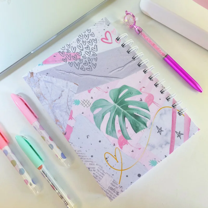 notebook flamingo🤍✨✨🌸