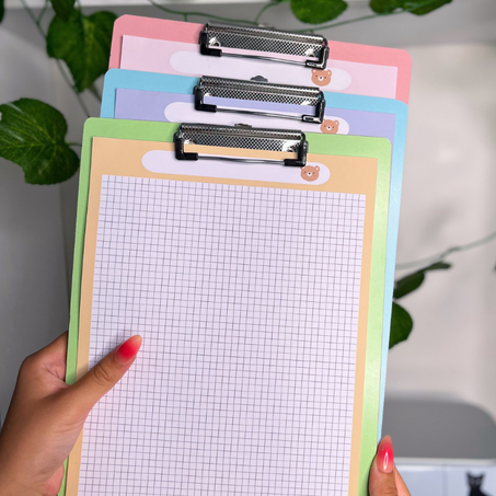 أوراق تلخيص لطيفة حجم كبير