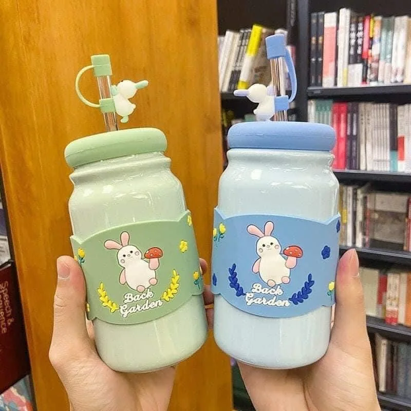 كوب ارنب كيوت بحجم  الكبير🌸💕💖🧸