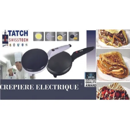 CRÊPIÈRE ÉLECTRIQUE TATCH SWISSTECH