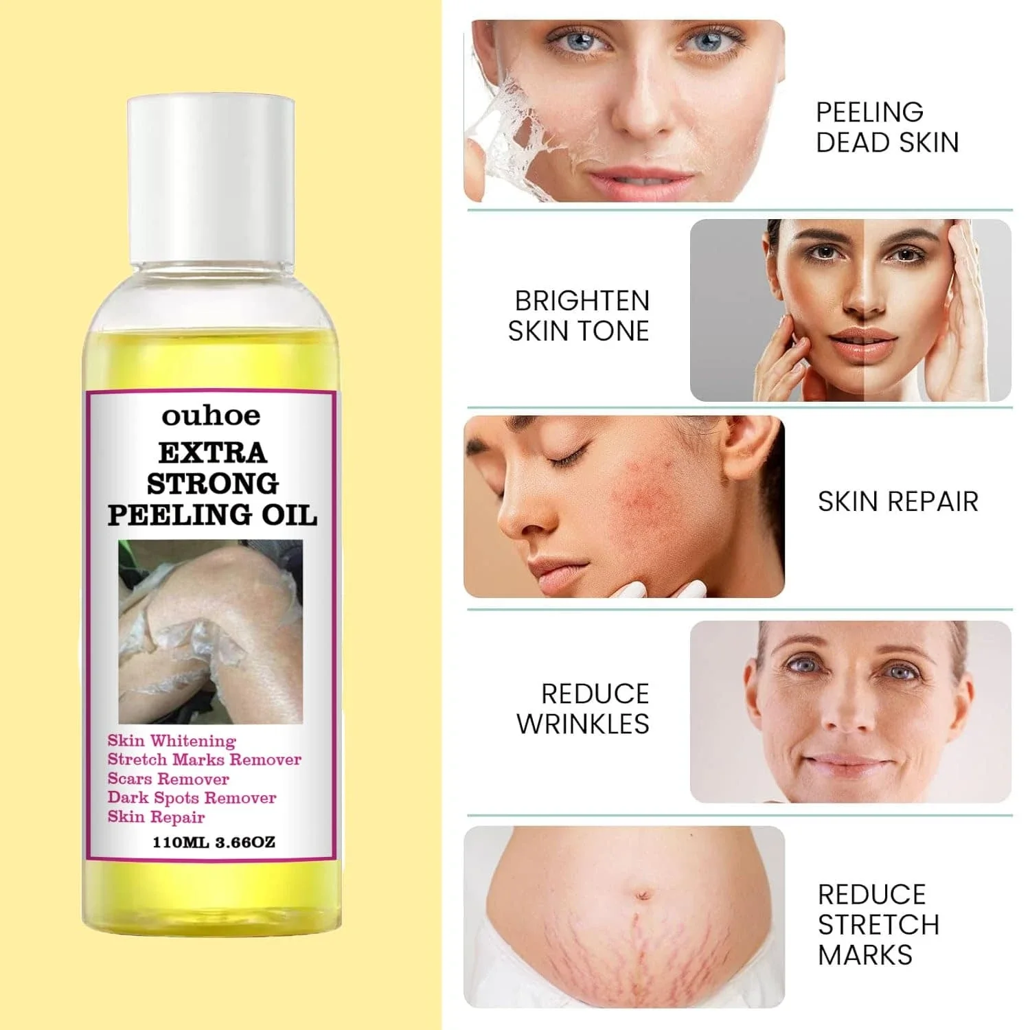 • Yellow Peeling Oil