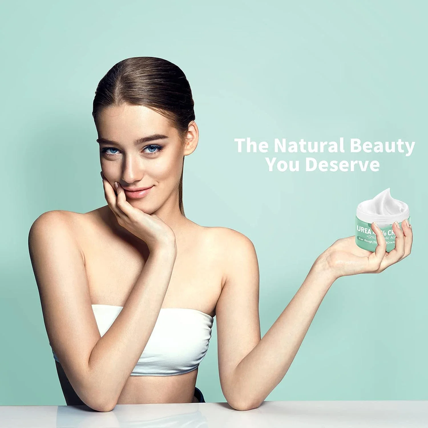 كريم مرطب ومغذي للعناية بالوجه و الجسم بحمض الساليسيليك واليوريا