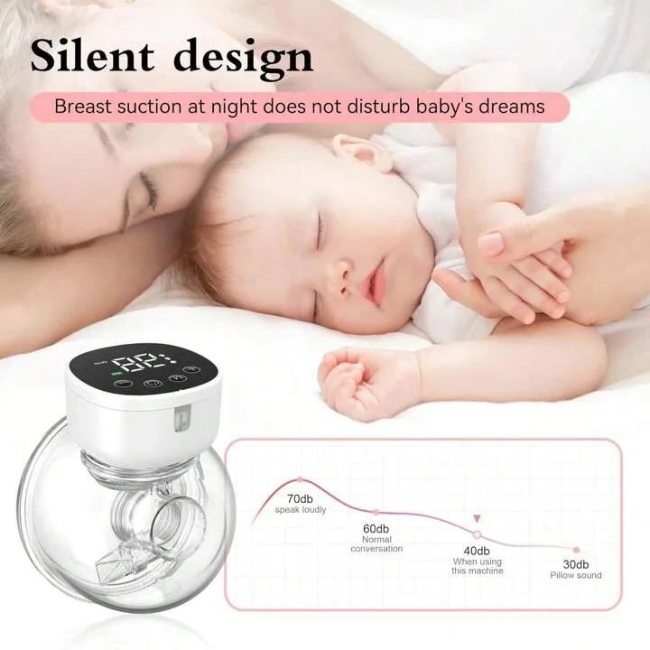 • مضخة حليب لاسلكية للرضاعة الطبيعية
