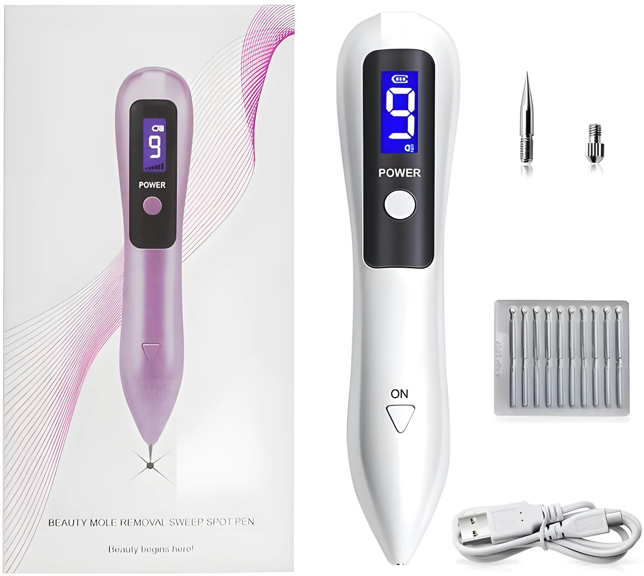 • قلم ازالة الشامة بالبلازما