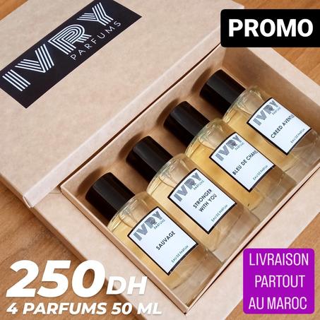 PACK 4 PARFUMS 50 ML