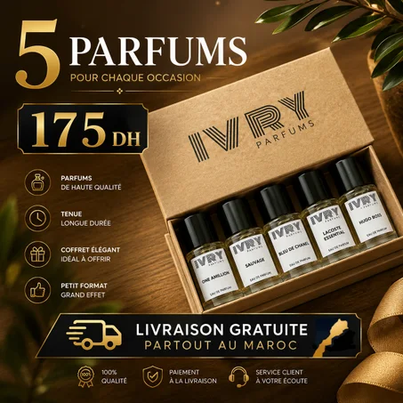 PACK DE 5 PARFUMS DE 20 ML