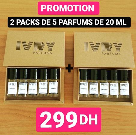 PACK 10 PARFUMS 20 ML