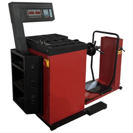 Tuxedo WB-448 Truck Wheel Balancer with Pneumatic Wheel Lift - Tuxedo