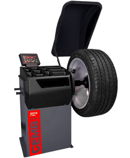 CEMB EZ10 Space-Saving 3D Data Entry Wheel Balancer - CEMB
