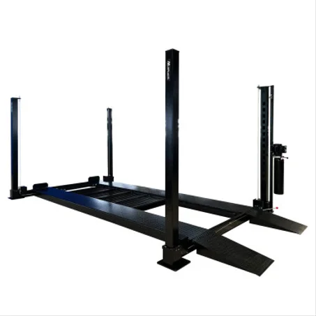 APlusLift 11,000LB 4-Post Portable Parking Storage Service Car Lift - HW-4P11S - Apluslift