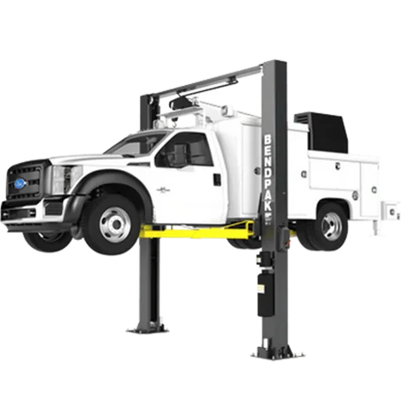 XPR-12CL-LTA (5175258) 12,000-lb. Capacity / Two-Post Lift / Clearfloor / 72" Long-Reach Telescoping Arms - BendPak