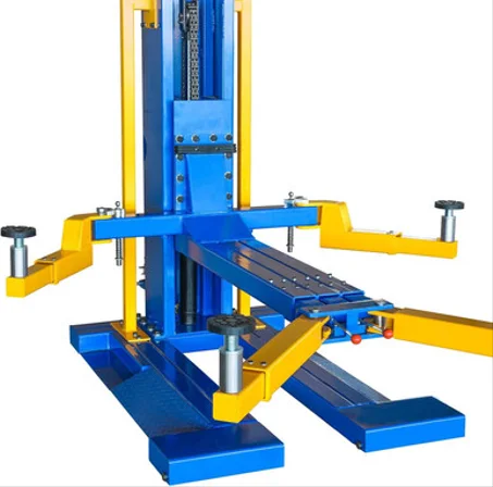 XK M6200 Car Lifts Model 220V Manually Unlock Mobile 6200Lbs Capacity Single Post Lift 36 Months Parts Replacemen - XK