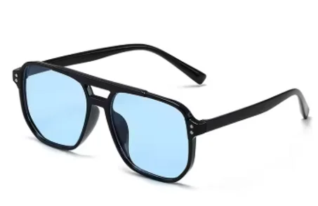 Vintage الرجال النساء النظارات الشمسية الكبيرة الرجال مربع ظلال العلامة التجارية مصمم للجنسين نظارات شمسية عدسة سوداء الذكور الإناث النظارات الشمسية UV400