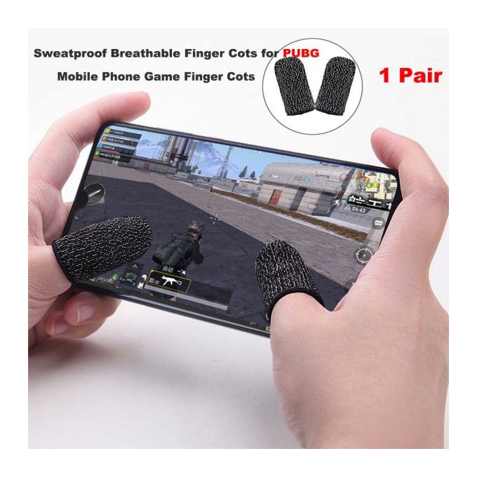 Pubg Controller pubg Gants À Doigt en Fibre Mobile Game Finger Sleeve 2 Paire