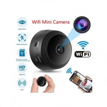 Mini caméras IP P2P Micro caméscope téléphone Camera WiFi 1080P A9