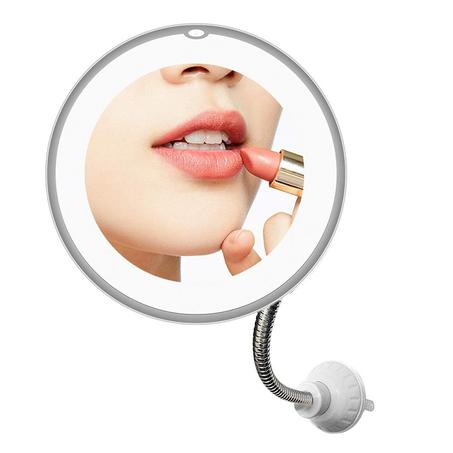 مرآة LED مكبرة X10