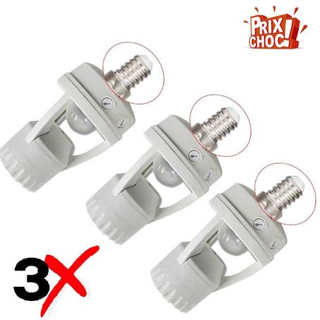 Douille détecteur de mouvement حامل المصباح و كاشف الحركة