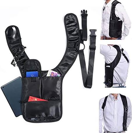 محفظة الكتف المخفية  Sacoche Gilet caché