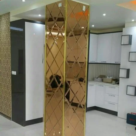 Miroir coloré prix/m2