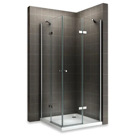 Cabine de douche en V 2portes simples Prix/m