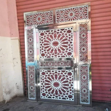 Porte Inox Mozzaique prix/m2