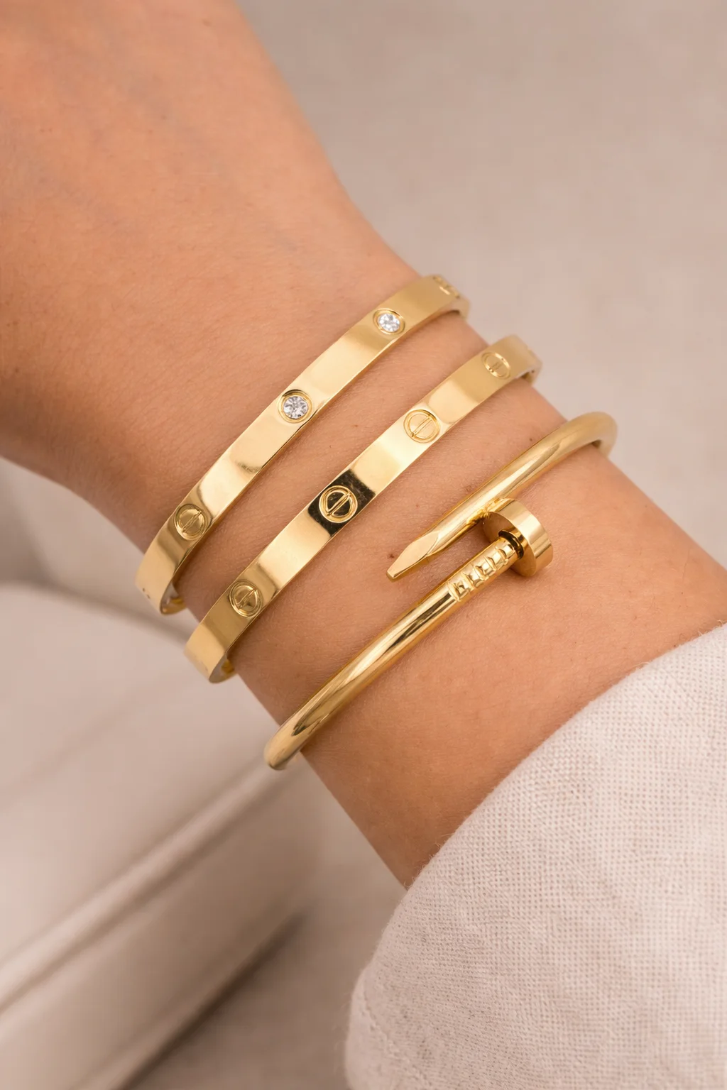 Pack Luxe – 3 Bracelets Iconiques