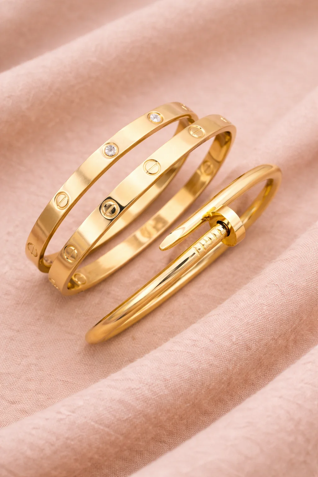 Pack Luxe – 3 Bracelets Iconiques