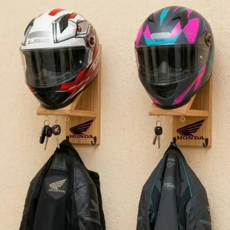 support casque moto