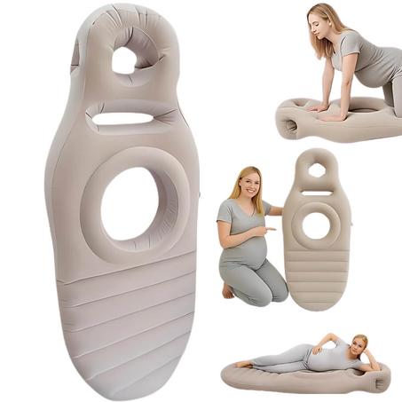 فرشة الحامل مع فتحة تدعم البطن