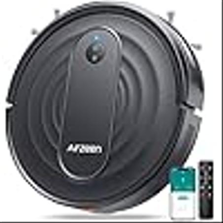 مكنسة كهربائية روبوتية من ايرزين مع شفط 3000 باسكال، اعدادات تنظيف مخصصة، مكنسة روبوتية ذاتية الشحن، معزز للسجاد، تطبيق/اليكسا/جهاز تحكم عن بعد، مثالية لشعر الحيوانات الاليفة/الارضيات الصلبة/