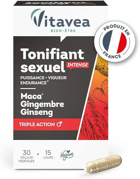 VITAVEA  TONIFIANT SEXUEL ( VITALITE  - VIGUEUR -  ENDURANCE) TRAITEMENT en 14 JOURS