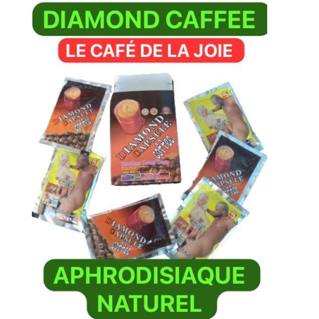 ( 05 SACHETS ) DIAMOND CAFE ( LE CAFE DE LA JOIE ) COMPLEMENT ALIMENTAIRE APHRODISIAQUE BIO Livraison ou Expédition GRADUITE