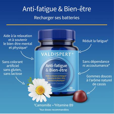 VALDISPERT ( ANTI-FATIQUE ET BIEN-ÊTRE) 30 Gommes